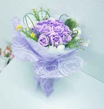 Hoa hồng sáp tình yêu sắc son chung thủy