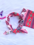 Turban vuông họa tiết 0