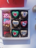 Set quà Socola valentine + hồng 1 bông 0