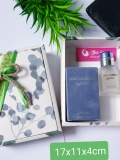 Hộp quà gập xanh luxury 0