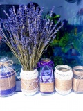 Lọ handmade cắm Lavender để bàn 0