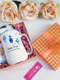 Cốc sứ nắp gương 0