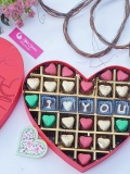 Hộp trái tim Socola Valentine 0