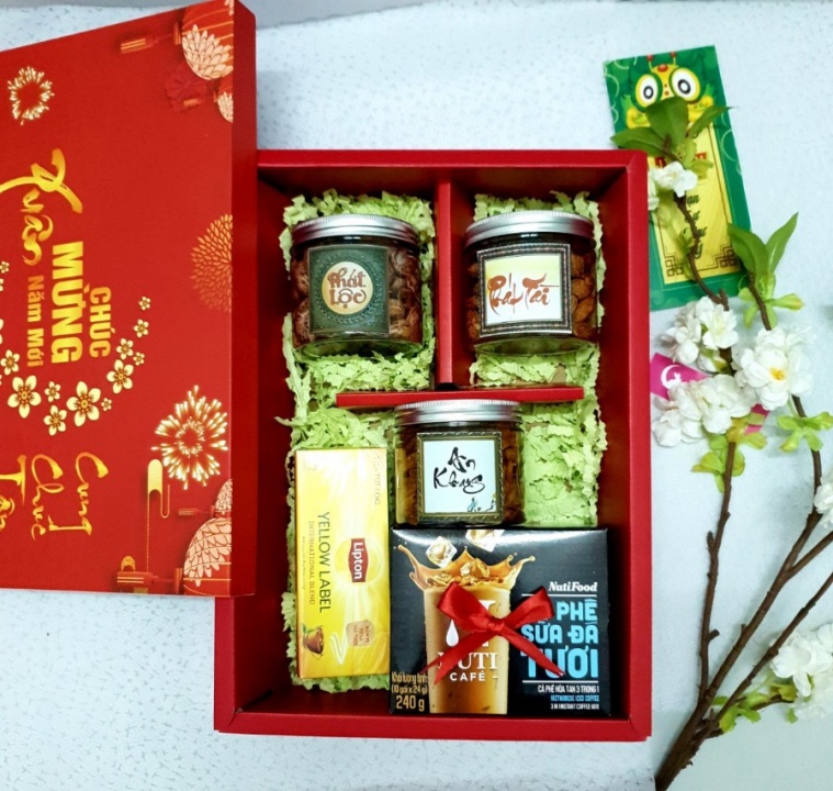 HQ009 - Giỏ quà tết Tân xuân Như Ý 0