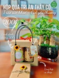 Set quà 20/11 từ thực phẩm hữu cơ 0