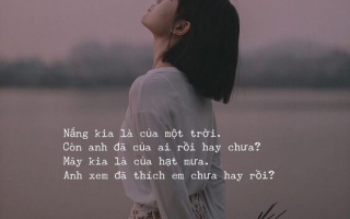 Stt đăng Facebook, Zalo  thả thính cực chất, hợp với mọi khung hình