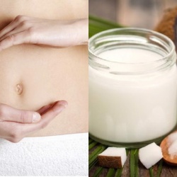 Dầu dừa giúp đẹp hơn và chống rạn da tuyệt vời cho mẹ bầu