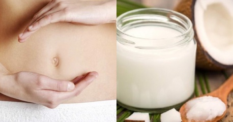 Dầu dừa giúp đẹp hơn và chống rạn da tuyệt vời cho mẹ bầu