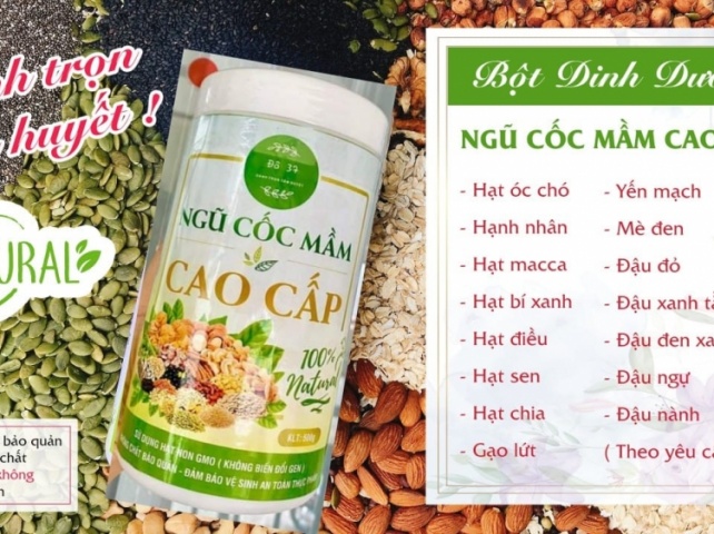 Ngũ cốc mầm cao cấp tại Đà Nẵng, xu hướng lựa chọn mới