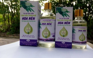 Tinh dầu tràm ngâm củ nén – thần dược của các mẹ sau sinh ở Huế