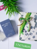 Hộp quà gập xanh luxury 1