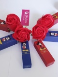 Son môi 3CE Mickey thỏi, hộp tim 3
