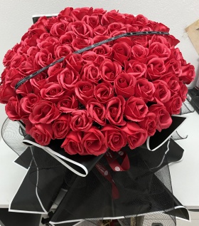 Bó hoa hồng sáp 99b đỏ