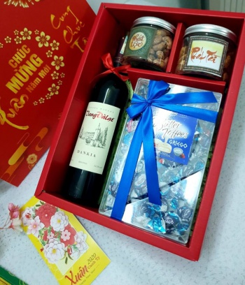 HQ007 - Giỏ quà Tết  An Khang phồn vinh