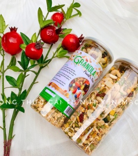 Granola ít yến mạch không đường 500gr