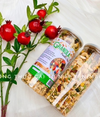 Granola ít yến mạch không đường 500gr