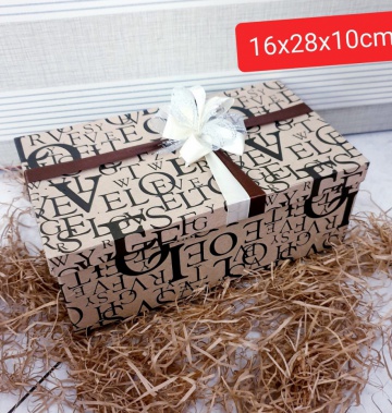 Hộp quà màu socola