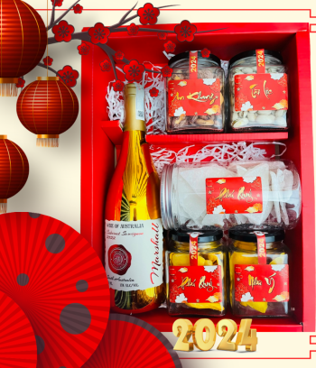 Hộp quà tết Xuân Phú Quý 001