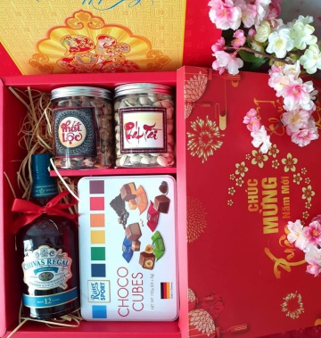 HQ010 - Giỏ quà tết tặng đối tác