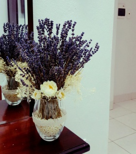Lọ Lavender để bàn