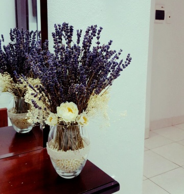 Lọ Lavender để bàn