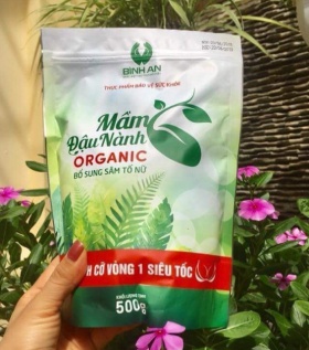 Mầm đậu nành Linhspa oganic kích vòng 1