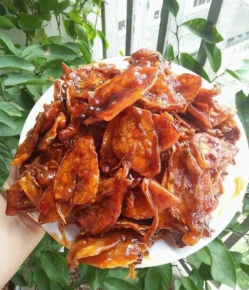 Mực rim me nhà làm