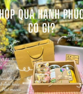 Set quà tâm ý  dịp 20/10