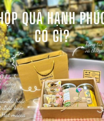 Set quà tâm ý  dịp 20/10