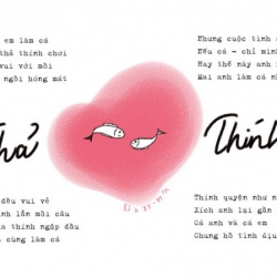 Thơ thả thính gây ấn tượng nghe xong yêu liền