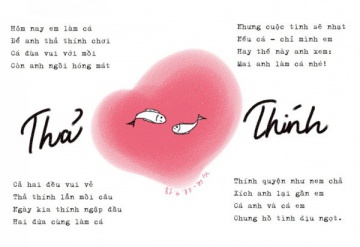 Thơ thả thính gây ấn tượng nghe xong yêu liền