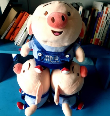 Thú nhồi bông Heo TikTok kute  cỡ 50