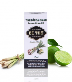 Tinh dầu sả chanh Bé Thơ nguyên chất 10ml