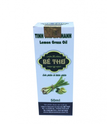 Tinh dầu Sả chanh Bé Thơ nguyên chất 50ml