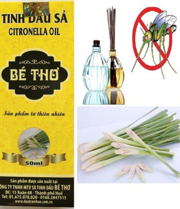 Tinh dầu sả nguyên chất Bé Thơ chính hãng