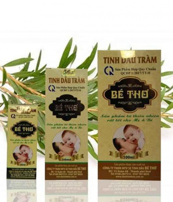 Tinh dầu tràm Bé Thơ xuất khẩu 100ml