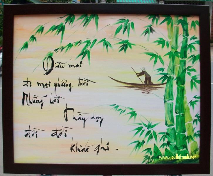 tranh theu, qua tang 20.11
