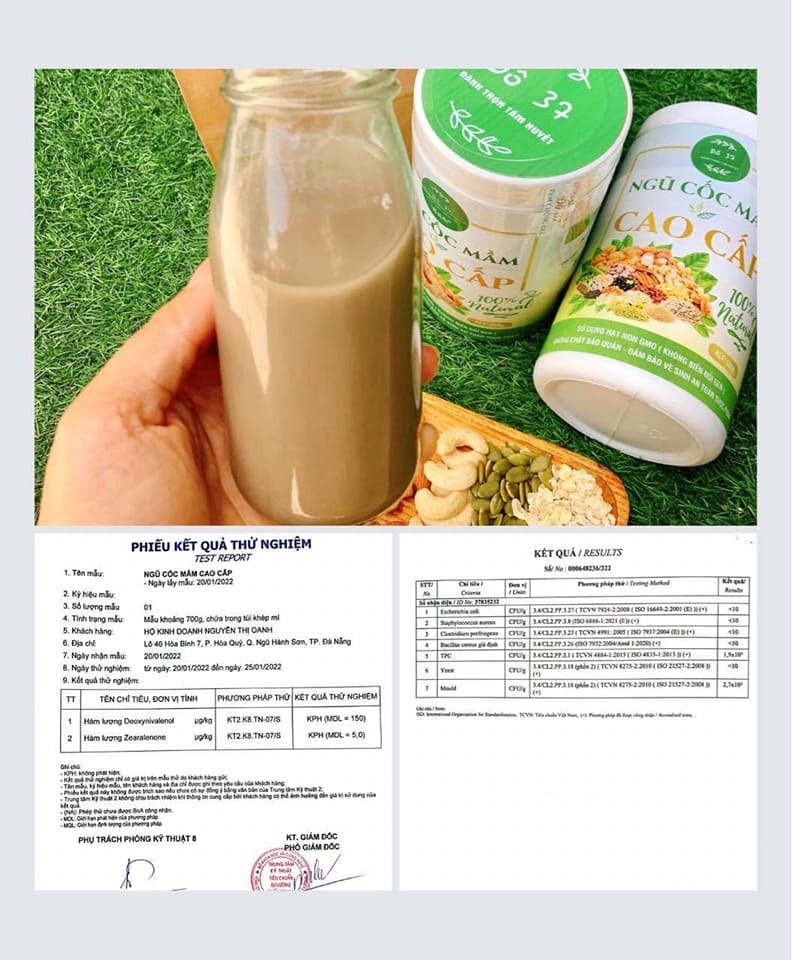 ngu coc mam dat tieu chuan ve ham luong trong hat
