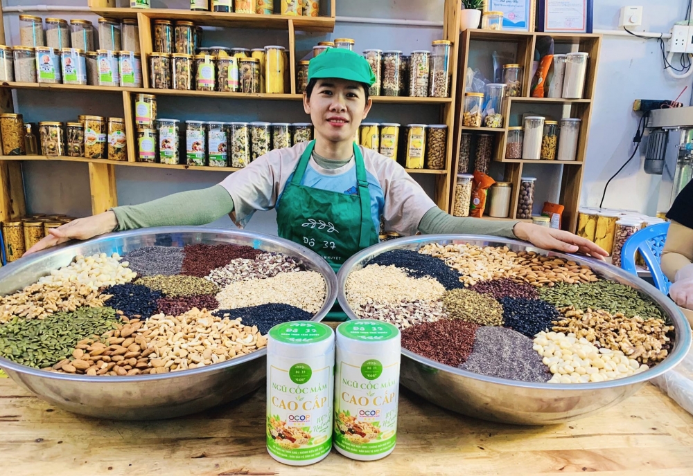 Ngũ cốc mầm cao cấp từ đậu và hạt dinh dưỡng