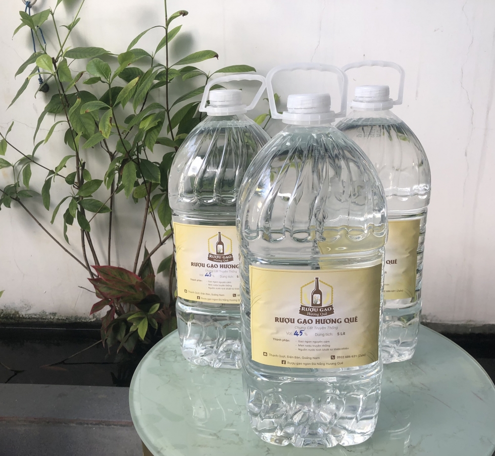 ruou ngam thuoc 45 vol nuoc trong